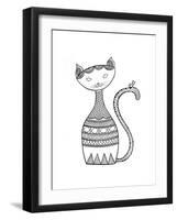 Animal Cat 3-Neeti Goswami-Framed Art Print