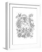 Animal Cats-Neeti Goswami-Framed Art Print