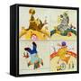 Animal Circus II-Christian Kaempf-Framed Stretched Canvas