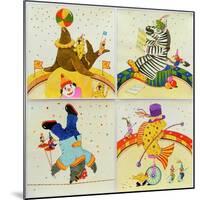 Animal Circus II-Christian Kaempf-Mounted Giclee Print