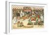 Animal Circus-null-Framed Art Print