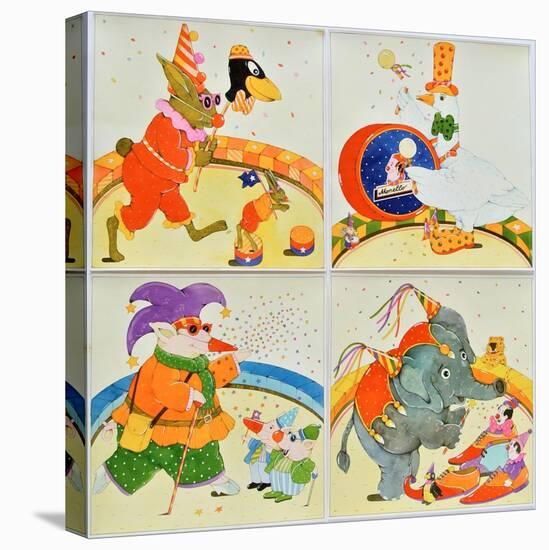 Animal Circus-Christian Kaempf-Stretched Canvas