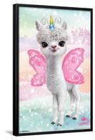 ANIMAL CLUB - LAMA UNICORN-null-Framed Poster