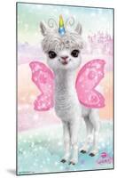 Animal Club - Lama Unicorn-Trends International-Mounted Poster