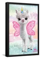 Animal Club - Lama Unicorn-Trends International-Framed Poster