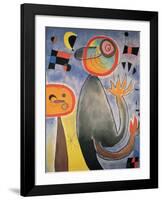 Animal Composition-Joan Miro-Framed Art Print