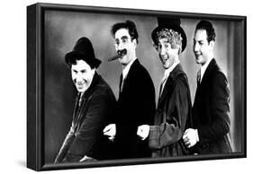 Animal Crackers, Chico Marx, Groucho Marx, Harpo Marx, Zeppo Marx, 1930, Portrait-null-Framed Photo