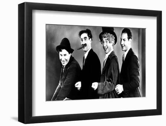 Animal Crackers, Chico Marx, Groucho Marx, Harpo Marx, Zeppo Marx, 1930, Portrait-null-Framed Photo