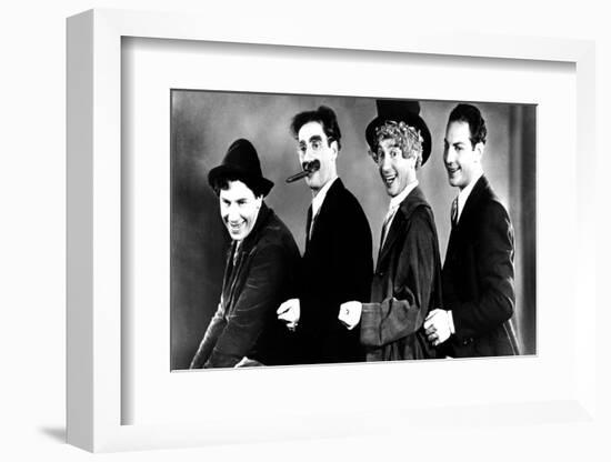 Animal Crackers, Chico Marx, Groucho Marx, Harpo Marx, Zeppo Marx, 1930, Portrait-null-Framed Photo