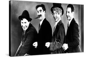 Animal Crackers, Chico Marx, Groucho Marx, Harpo Marx, Zeppo Marx, 1930, Portrait-null-Stretched Canvas