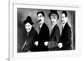 Animal Crackers, Chico Marx, Groucho Marx, Harpo Marx, Zeppo Marx, 1930, Portrait-null-Framed Photo