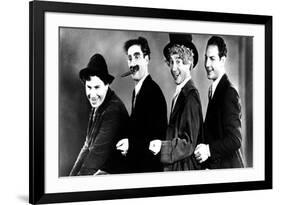 Animal Crackers, Chico Marx, Groucho Marx, Harpo Marx, Zeppo Marx, 1930, Portrait-null-Framed Photo