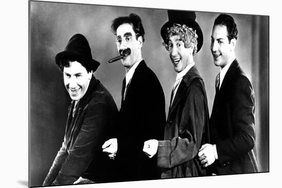 Animal Crackers, Chico Marx, Groucho Marx, Harpo Marx, Zeppo Marx, 1930, Portrait-null-Mounted Photo