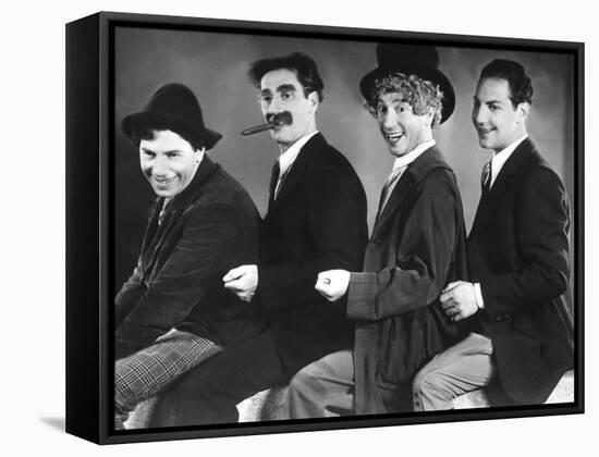 Animal Crackers, Chico Marx, Groucho Marx, Harpo Marx, Zeppo Marx, 1930-null-Framed Stretched Canvas