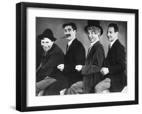 Animal Crackers, Chico Marx, Groucho Marx, Harpo Marx, Zeppo Marx, 1930-null-Framed Photo