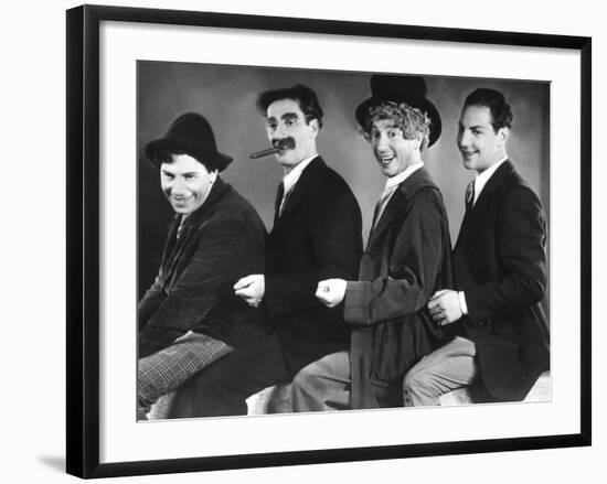 Animal Crackers, Chico Marx, Groucho Marx, Harpo Marx, Zeppo Marx, 1930-null-Framed Photo