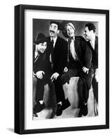Animal Crackers, Chico Marx, Groucho Marx, Harpo Marx, Zeppo Marx, 1930-null-Framed Premium Photographic Print
