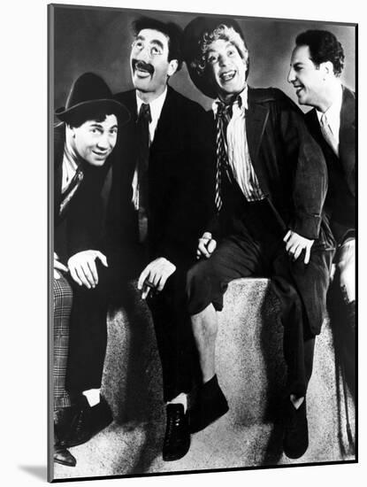 Animal Crackers, Chico Marx, Groucho Marx, Harpo Marx, Zeppo Marx, 1930-null-Mounted Premium Photographic Print