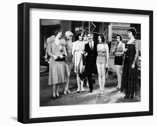 Animal Crackers, Margaret Irving, Groucho Marx, Margaret Dumont, 1930-null-Framed Photo