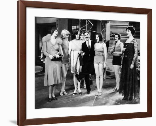 Animal Crackers, Margaret Irving, Groucho Marx, Margaret Dumont, 1930-null-Framed Photo