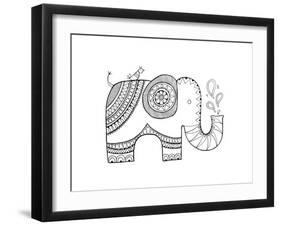 Animal Elephant 3-Neeti Goswami-Framed Art Print