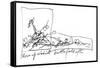 Animal Farm, p118 Chapt 8, 1995 (drawing)-Ralph Steadman-Framed Stretched Canvas