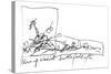 Animal Farm, p118 Chapt 8, 1995 (drawing)-Ralph Steadman-Stretched Canvas