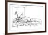 Animal Farm, p118 Chapt 8, 1995 (drawing)-Ralph Steadman-Framed Giclee Print