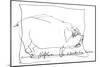 Animal Farm, p13a Chapt 2, 1995 (drawing)-Ralph Steadman-Mounted Giclee Print