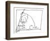 Animal Farm, p34 Chapt 3, 1995 (drawing)-Ralph Steadman-Framed Giclee Print