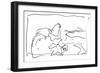 Animal Farm, p53 Chapt 5, 1995 (drawing)-Ralph Steadman-Framed Giclee Print