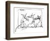 Animal Farm, p8 Chapt 1, 1995 (drawing)-Ralph Steadman-Framed Giclee Print