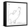 Animal Farm, p9 Chapt 1, 1995 (drawing)-Ralph Steadman-Framed Stretched Canvas