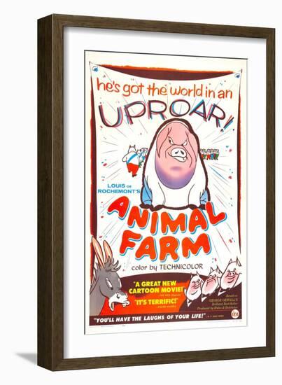 Animal Farm-null-Framed Art Print
