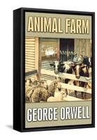 Animal Farm-George Orwell-Framed Stretched Canvas