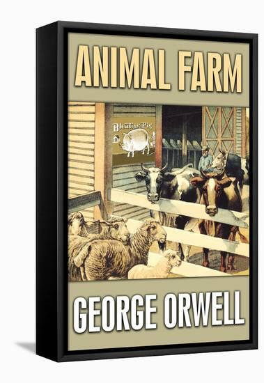 Animal Farm-George Orwell-Framed Stretched Canvas