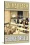 Animal Farm-George Orwell-Stretched Canvas