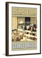 Animal Farm-George Orwell-Framed Art Print