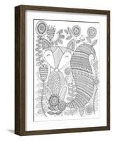 Animal Fox 4-Neeti Goswami-Framed Art Print