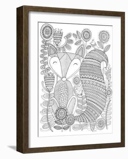 Animal Fox 4-Neeti Goswami-Framed Art Print