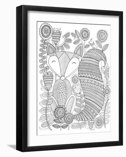 Animal Fox 4-Neeti Goswami-Framed Art Print