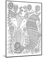 Animal Fox 4-Neeti Goswami-Mounted Art Print