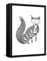 Animal Fox-Neeti Goswami-Framed Stretched Canvas