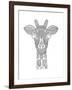 Animal Head Giraffe-Neeti Goswami-Framed Art Print