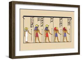 Animal-Headed Gods-J. Gardner Wilkinson-Framed Premium Giclee Print