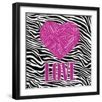 Animal Heart-OnRei-Framed Art Print