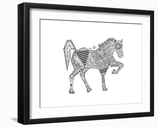 Animal Horse2-Neeti Goswami-Framed Art Print