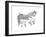 Animal Horse3-Neeti Goswami-Framed Art Print