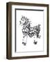 Animal Horse4-Neeti Goswami-Framed Art Print