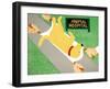 Animal Hospital Yellow-Stephen Huneck-Framed Giclee Print